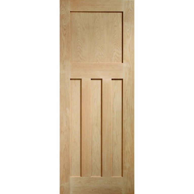 LPD DX30's Style White Oak Internal Door - 813 x 2032 x 35mm